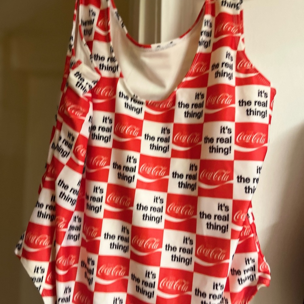 Coca-Cola Red and White Swimsuit - Picture 5 of 5